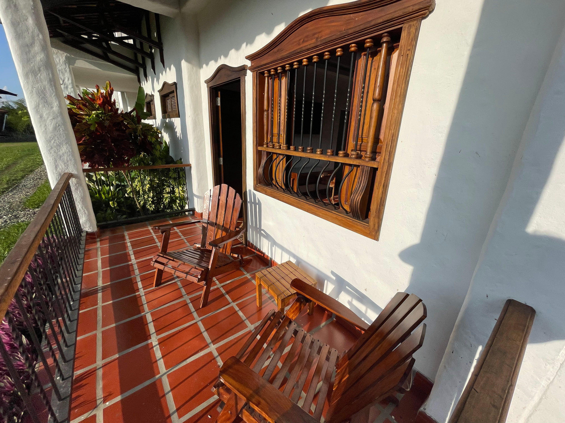 Balcón, patio o terraza Casona Montañesa cerca Parque del Café