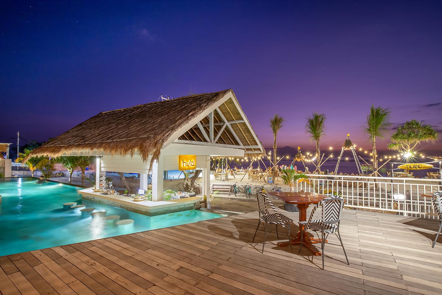Vista Exterior FRii Resort Gili Trawangan