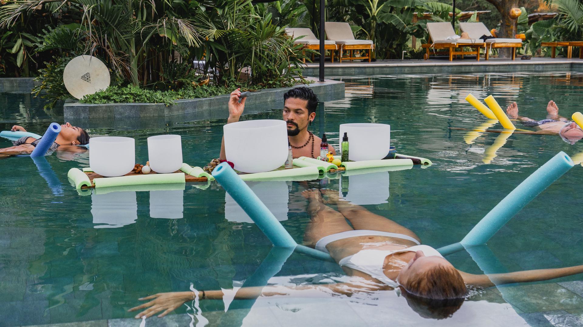 Vista Piscina Anzalik Hotel Boutique