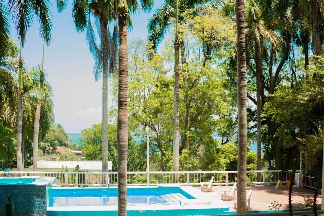 Vista Piscina Le Grand Hotel Beck