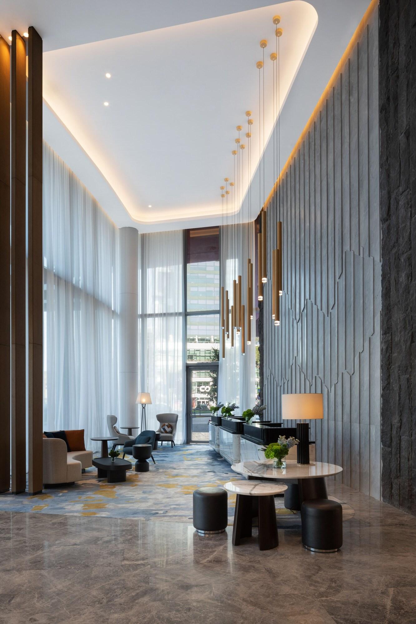 Vista Lobby Tirana Marriott