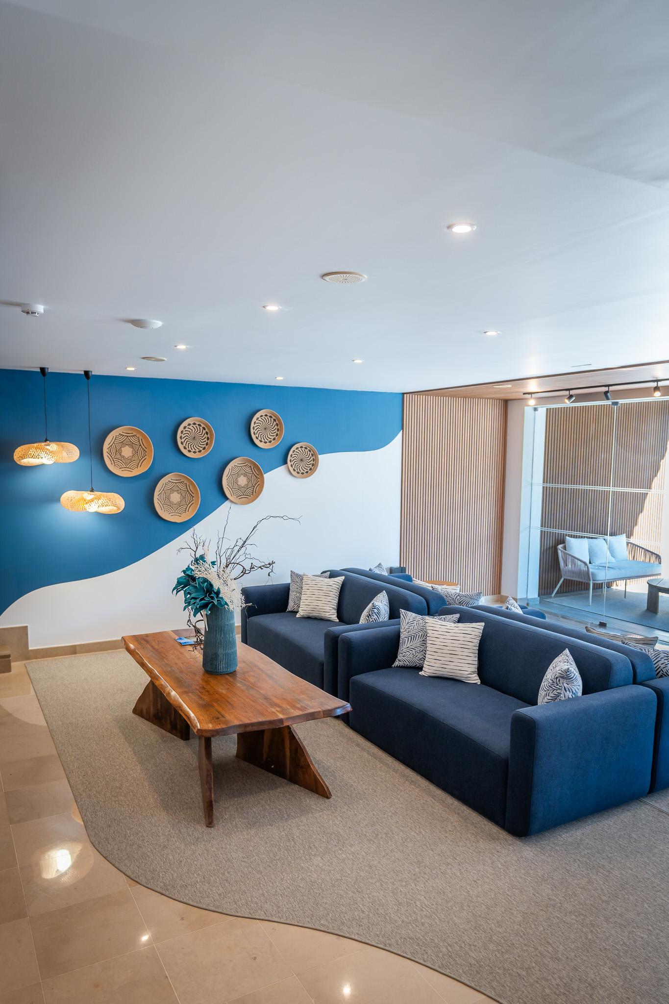 Vista Lobby Carvi Beach Hotel