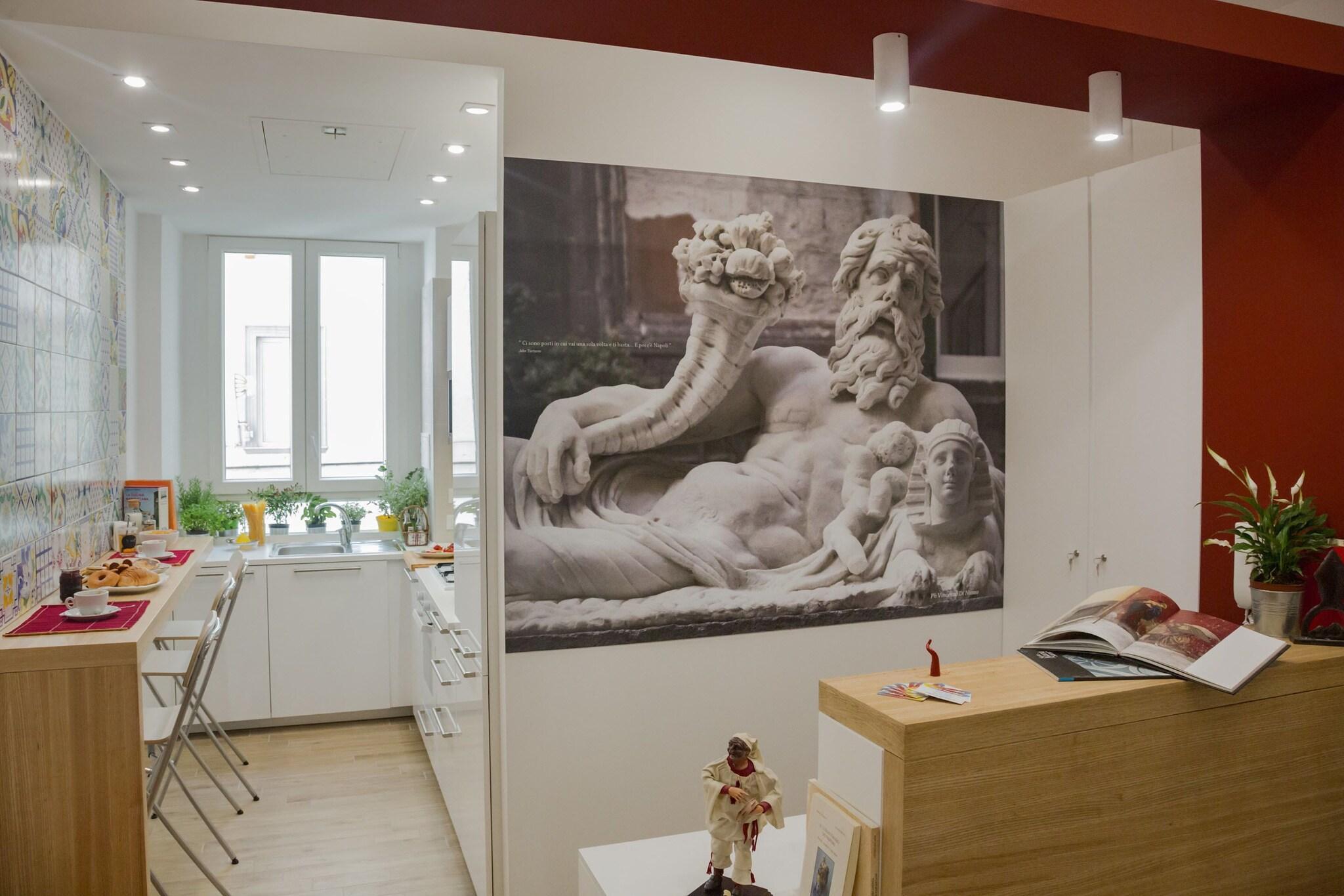 Vista Lobby Napolinn B&B