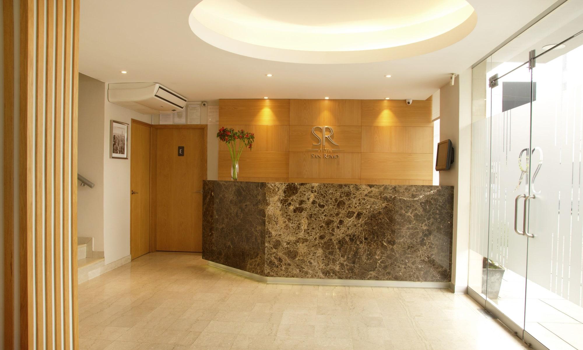 Vista Lobby Hotel San Remo