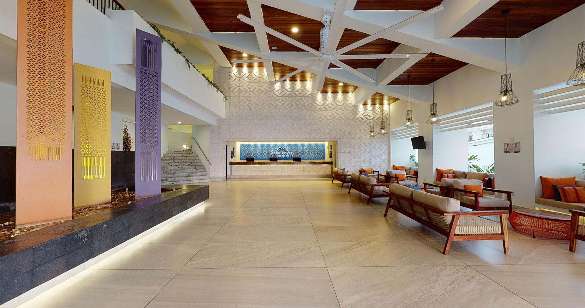 Vista Lobby Park Royal Beach Huatulco