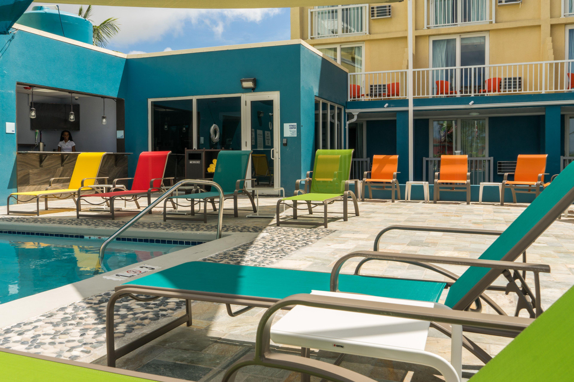 Vista Piscina Holiday Inn Express and Suites Nassau