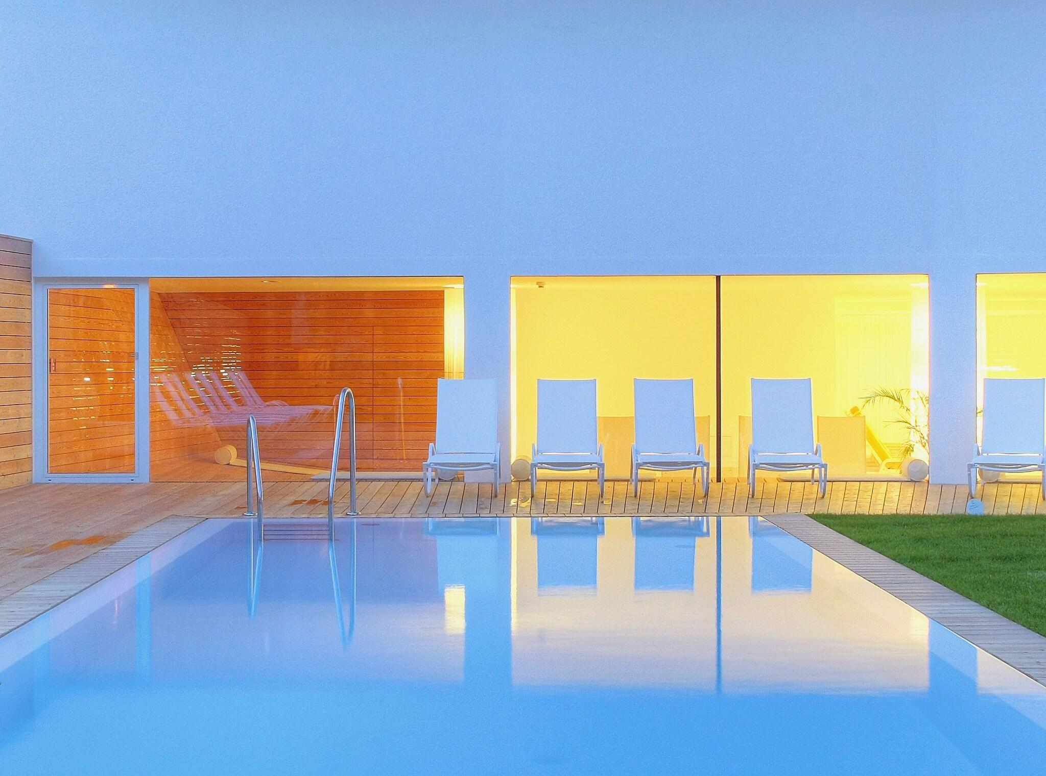 Vista Piscina Hotel Rauter