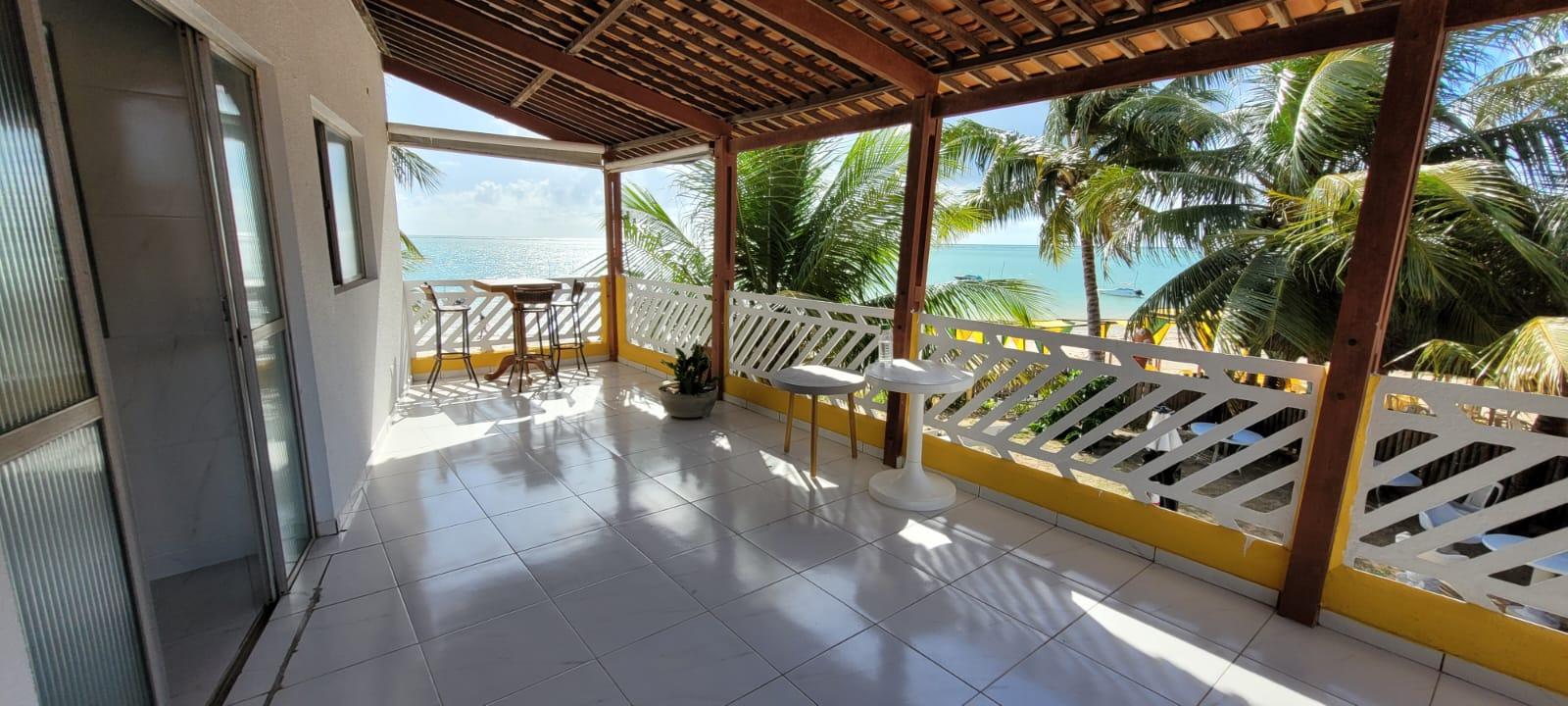 Balcón, patio o terraza Pousada Veruschka SAntiago