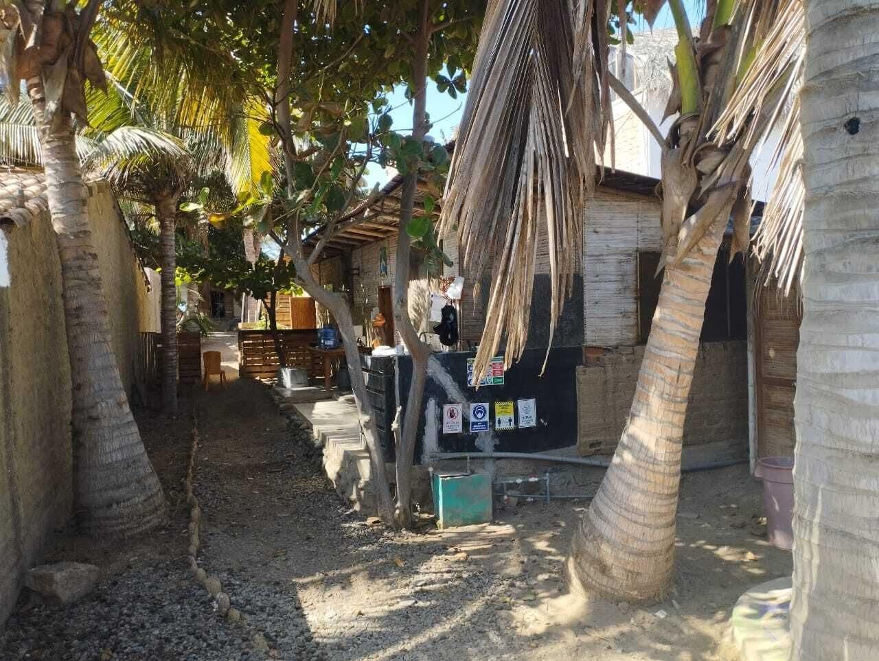 Vista Lobby Los Almendros Mancora