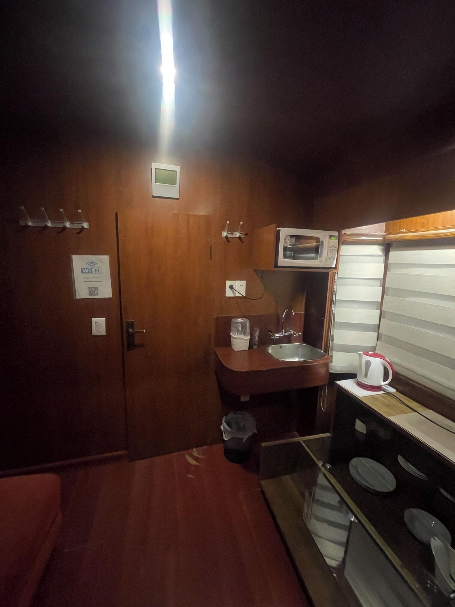 Comodidades del Alojamiento Onkel Inn Wagon Sleepbox