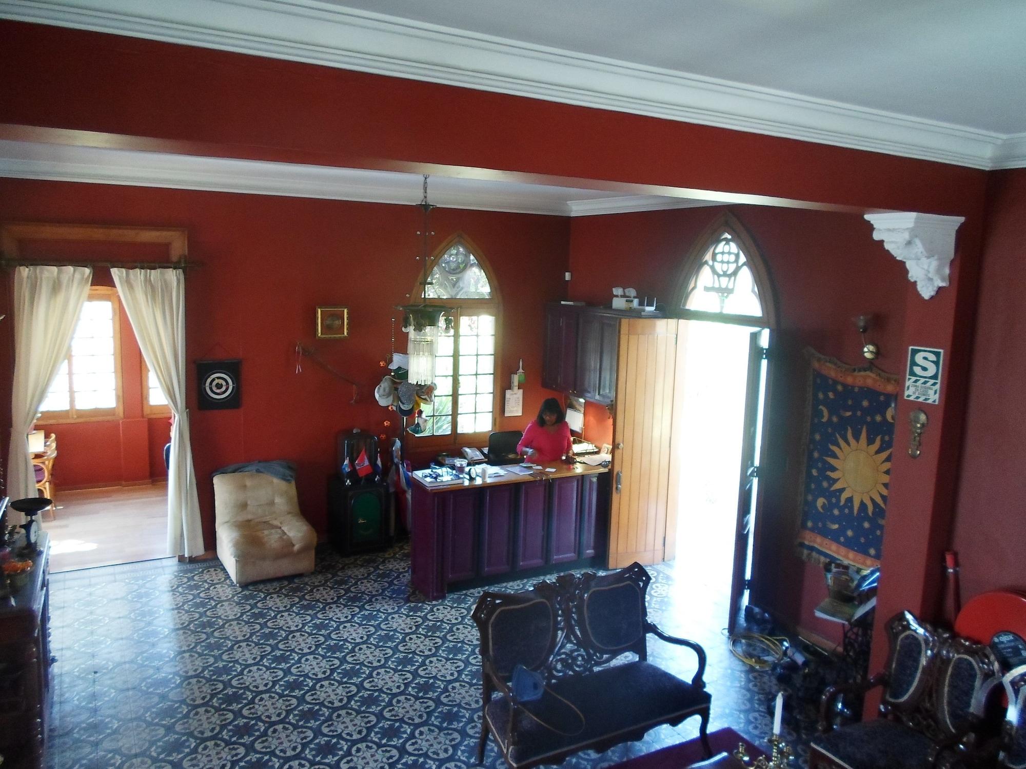 Vista Lobby Posada El Castillo