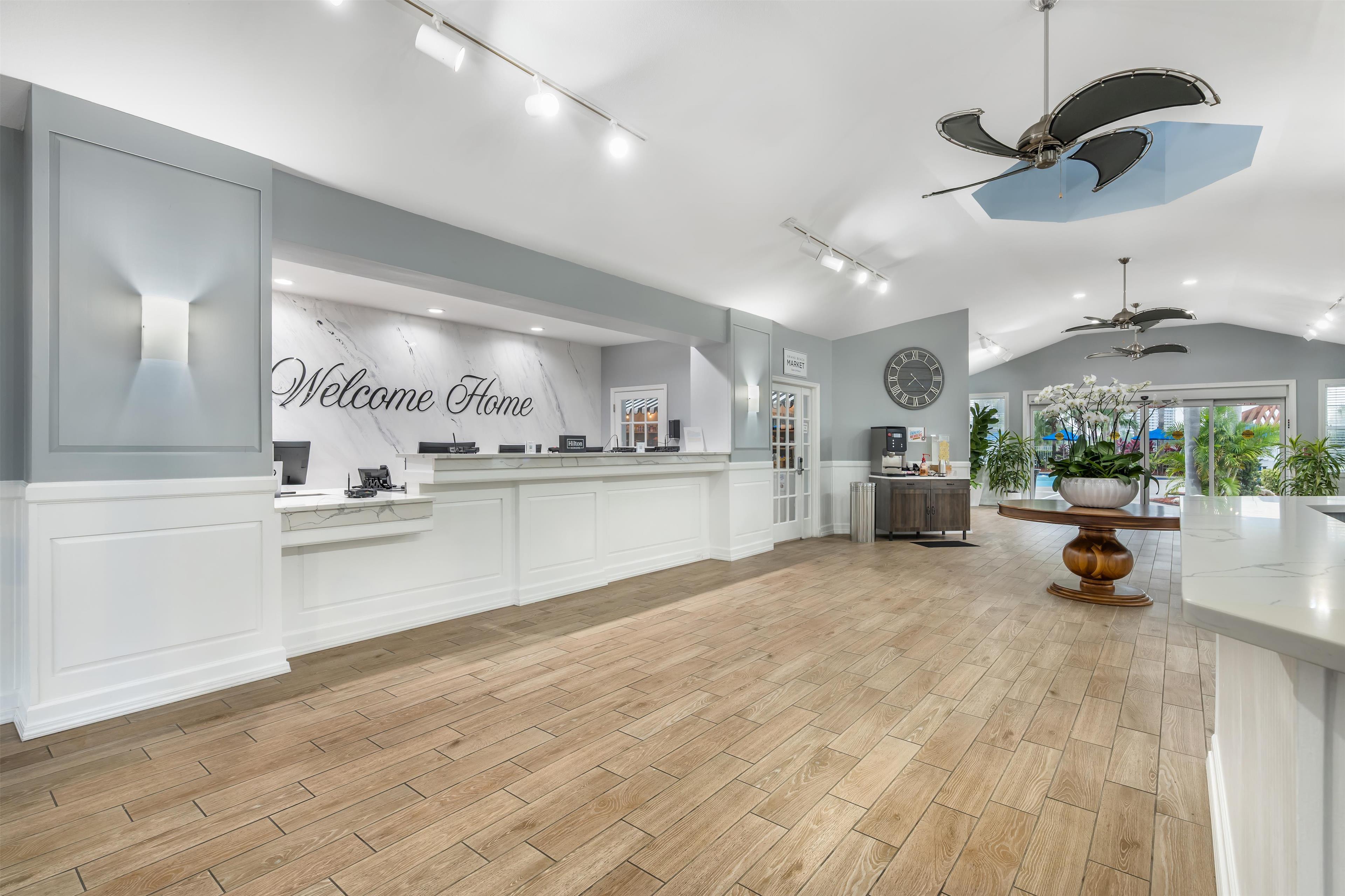 Vista Lobby Hilton Vacation Club Grand Beach Orlando