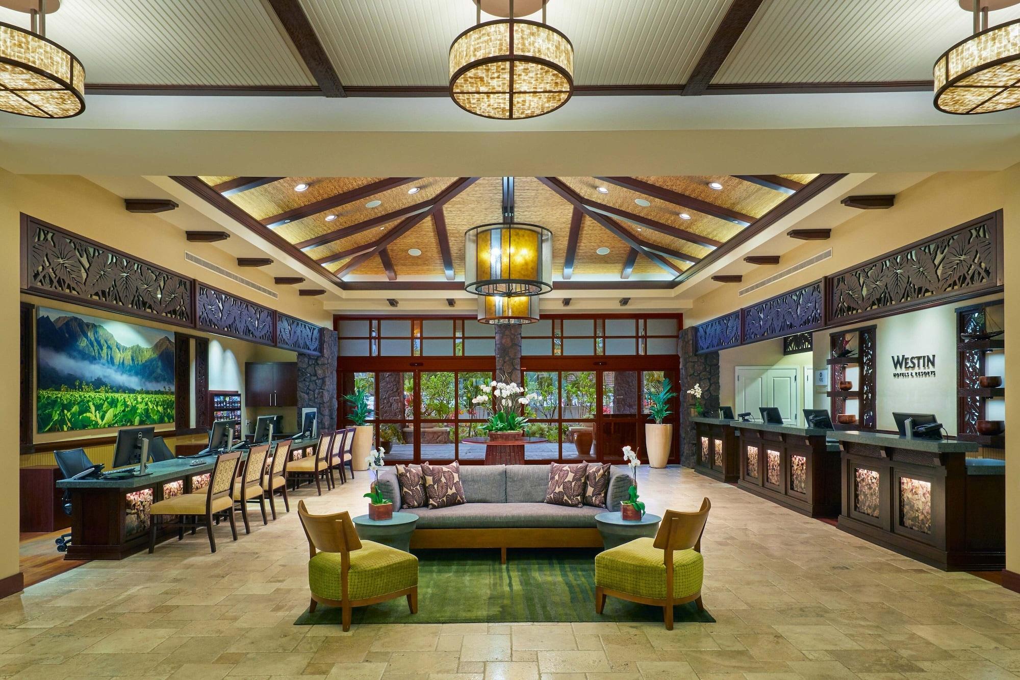 Vista Lobby The Westin Princeville Ocean Resort Villas
