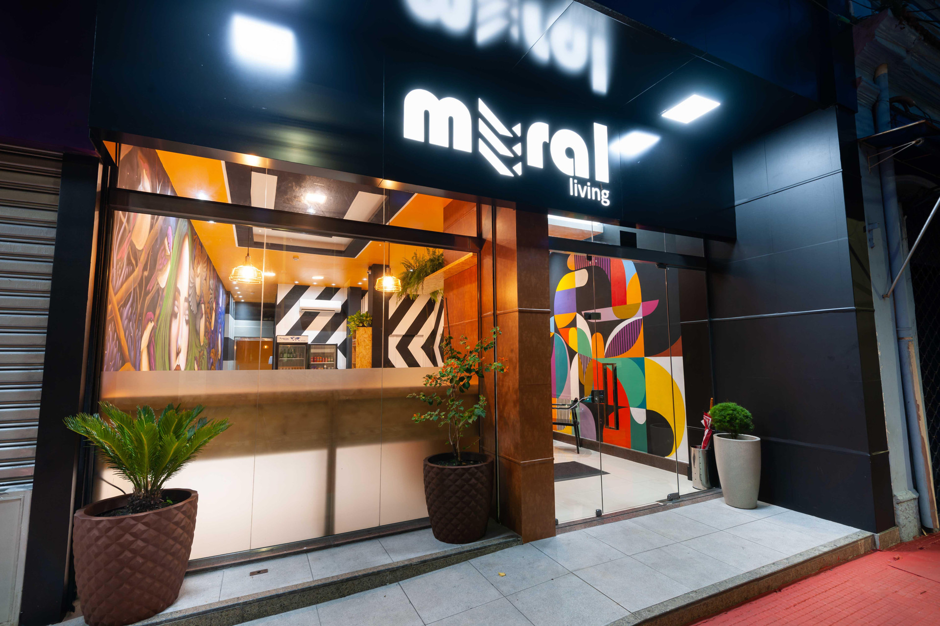 Vista Exterior Hotel Mural Living