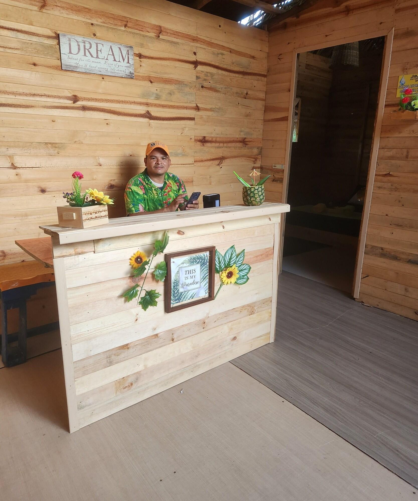 Vista Lobby Baru Jet Set Beach & Hostal