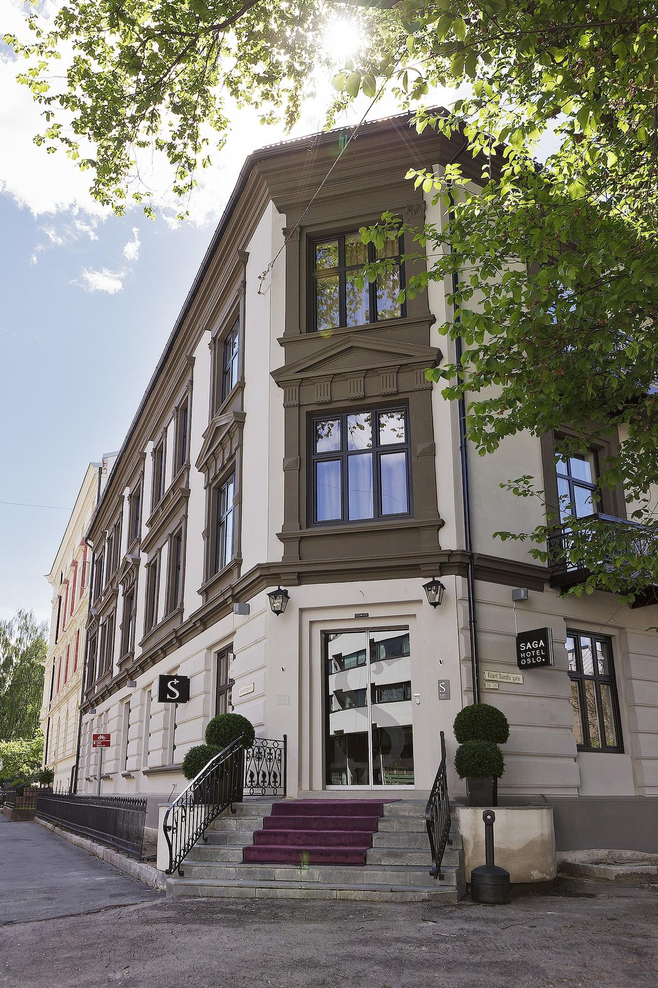 Vista Exterior Saga Hotel Oslo, WorldHotels Crafted