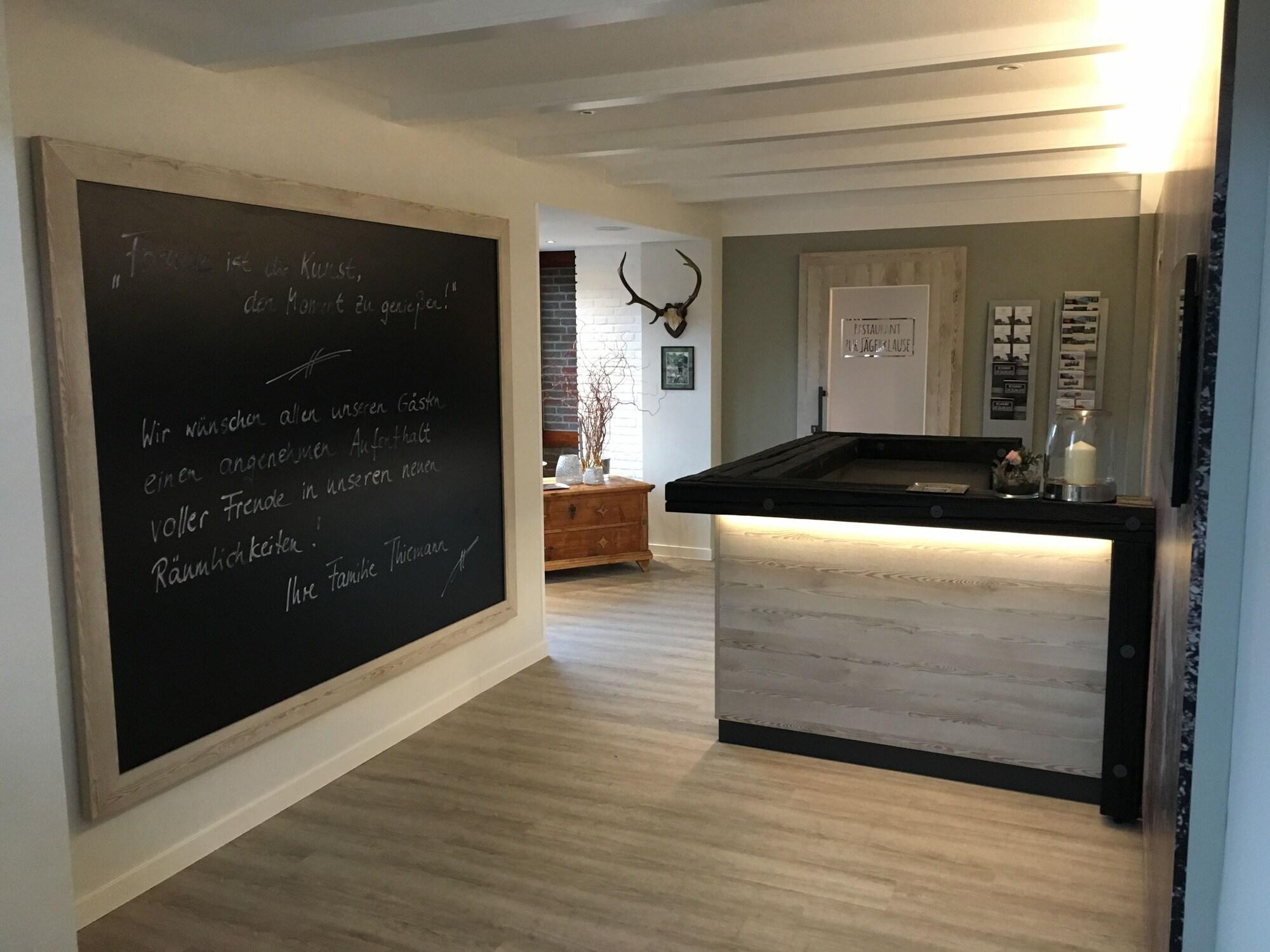 Vista Lobby AKZENT Hotel Thiemann  Zur Jägerklause