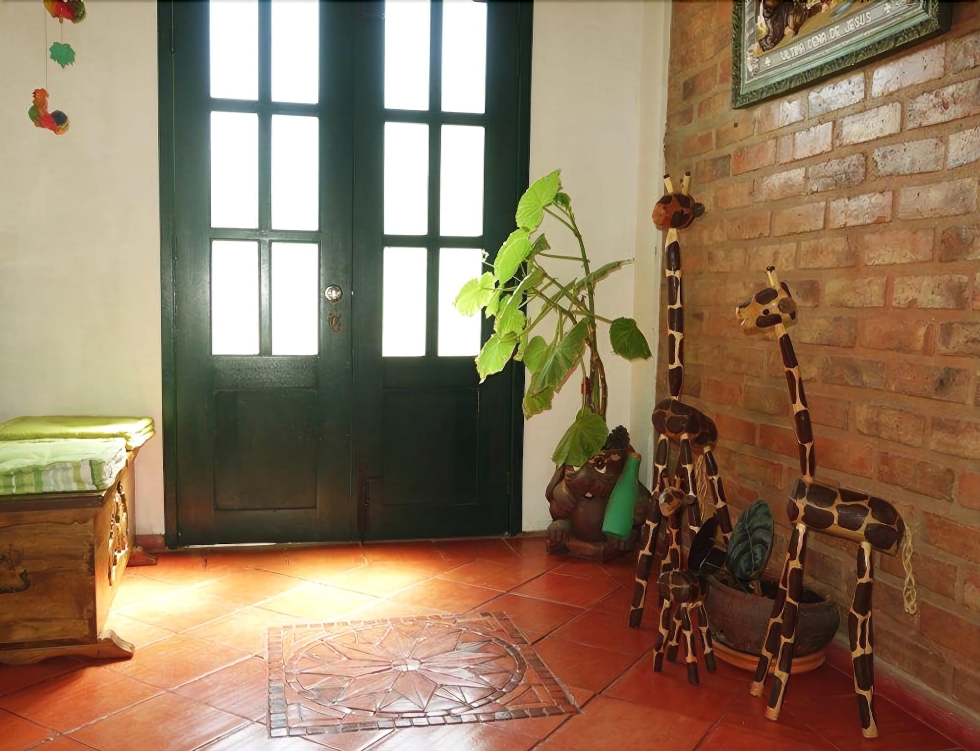 Vista Lobby Hospederia Marques Casa Ramos