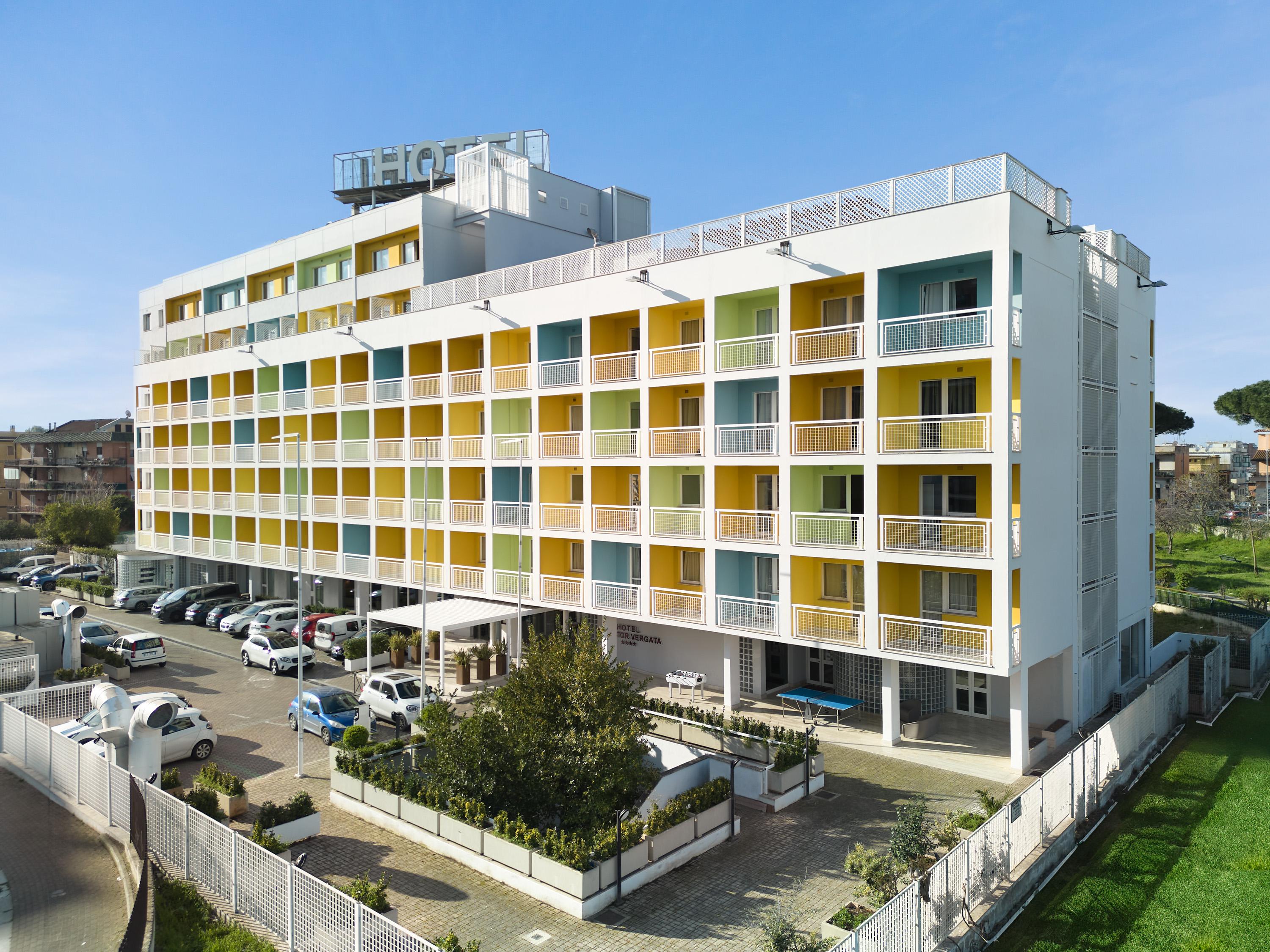 Vista Exterior Hotel Roma Tor Vergata