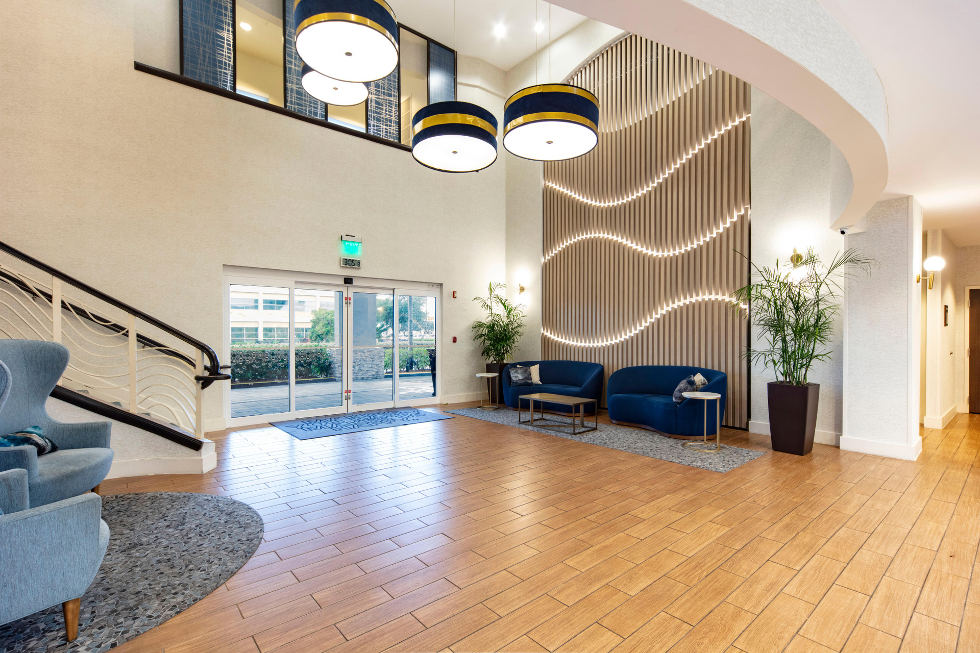 Vista Lobby Hampton Inn & Suites Miami-Airport South-Blue Lagoon