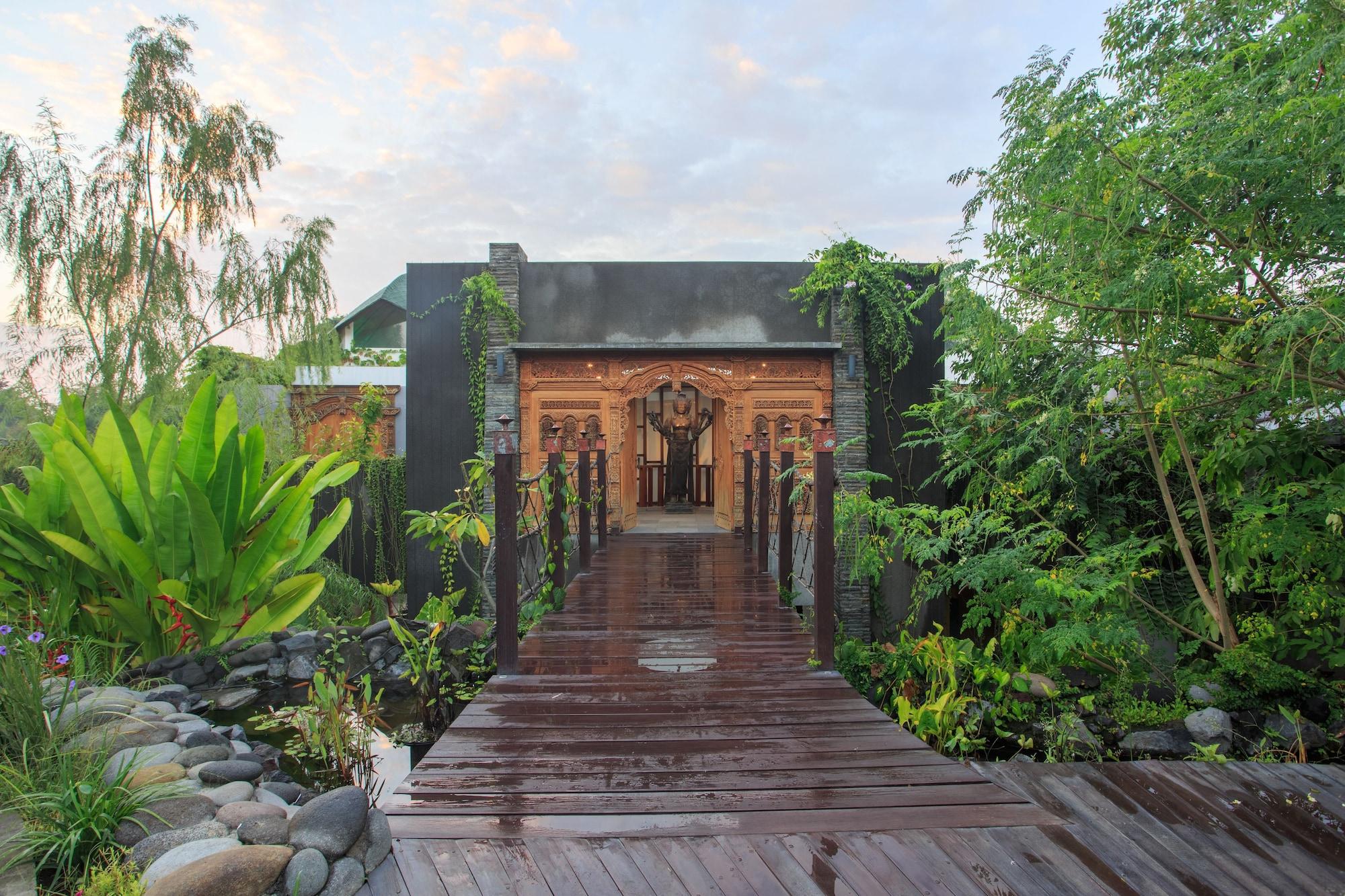 Vista Lobby De Moksha Eco Friendly Boutique Resort