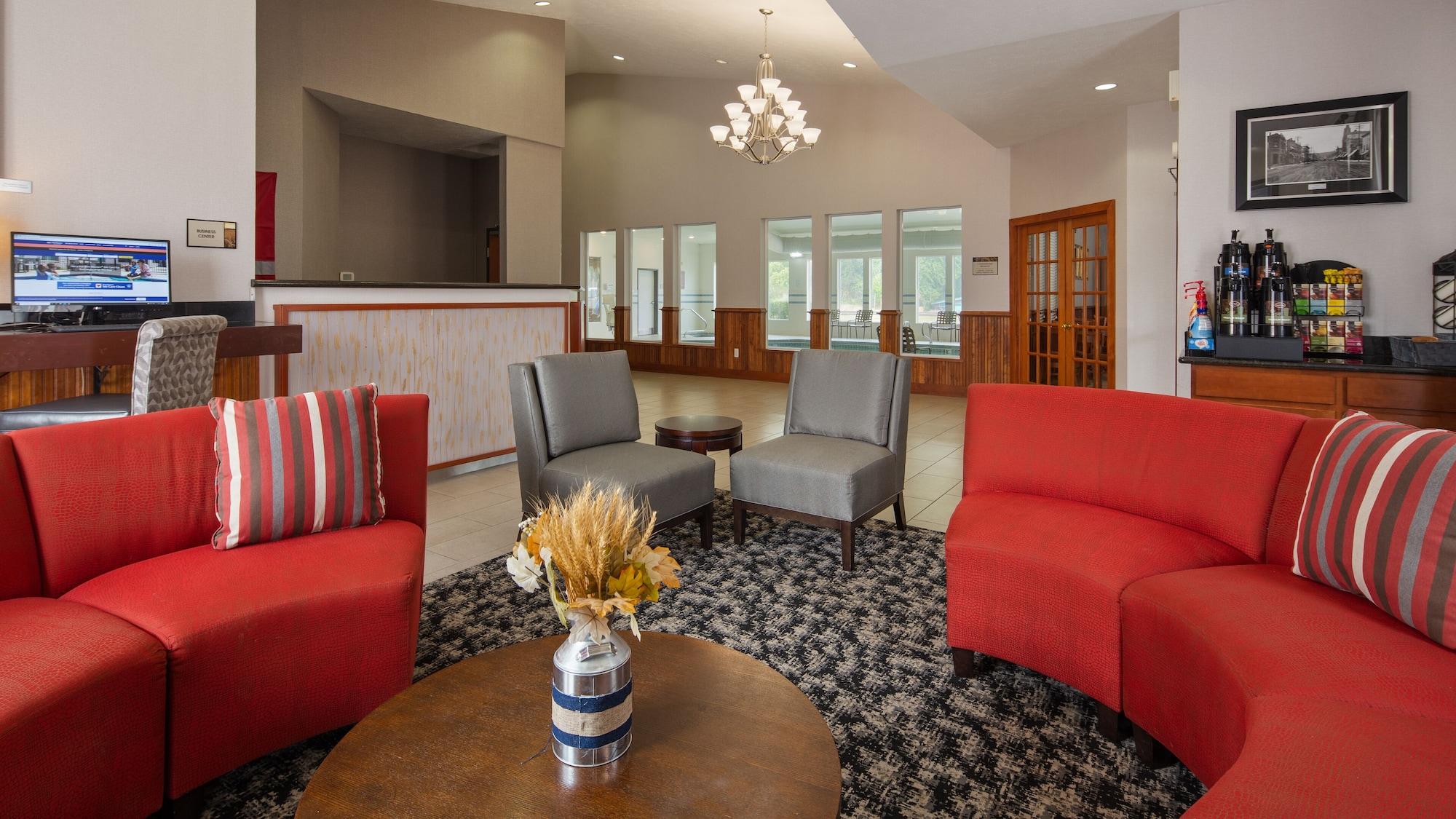 Vista Lobby Best Western Wheatland Inn