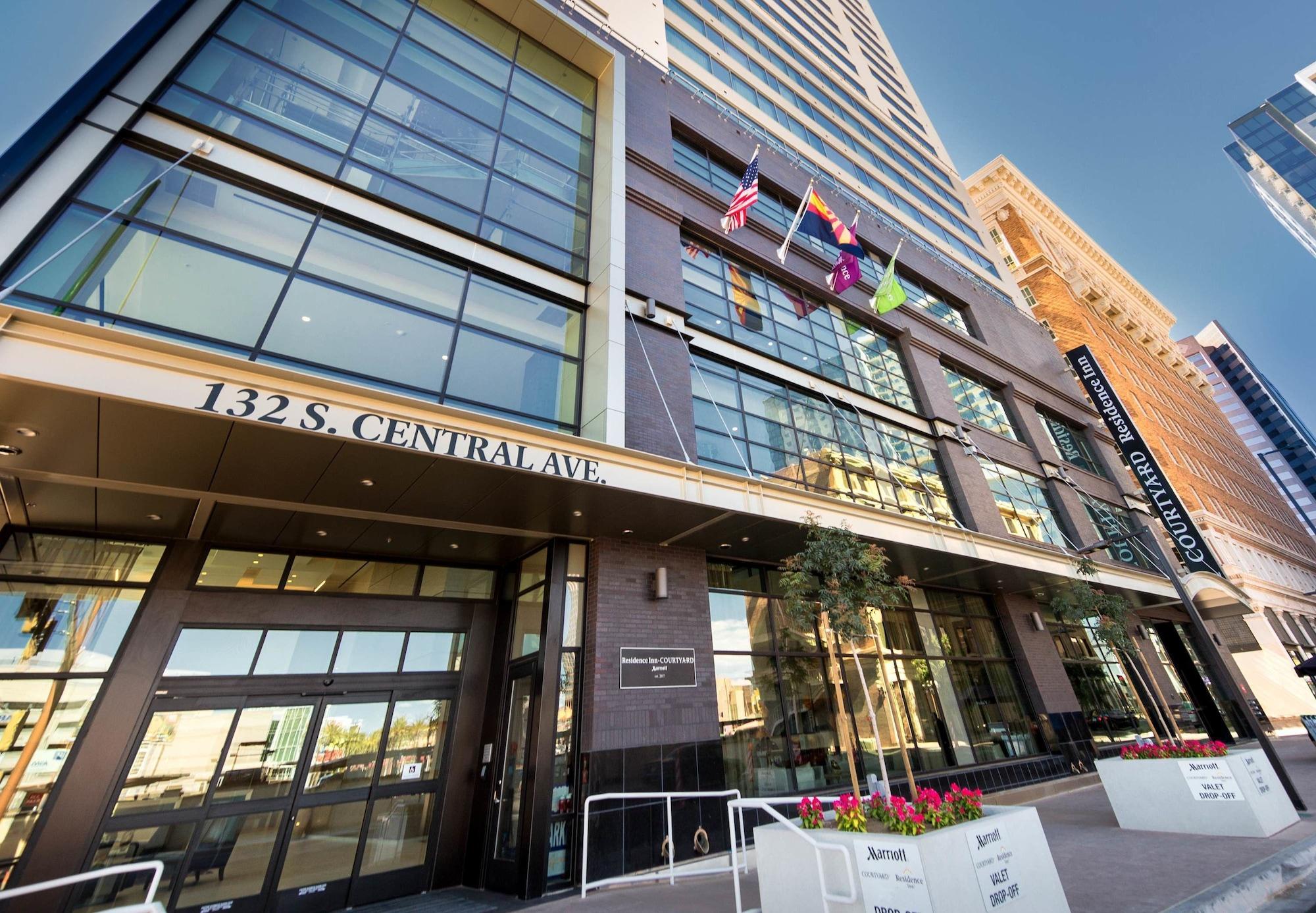 Vista Exterior Residence Inn Phoenix Downtown
