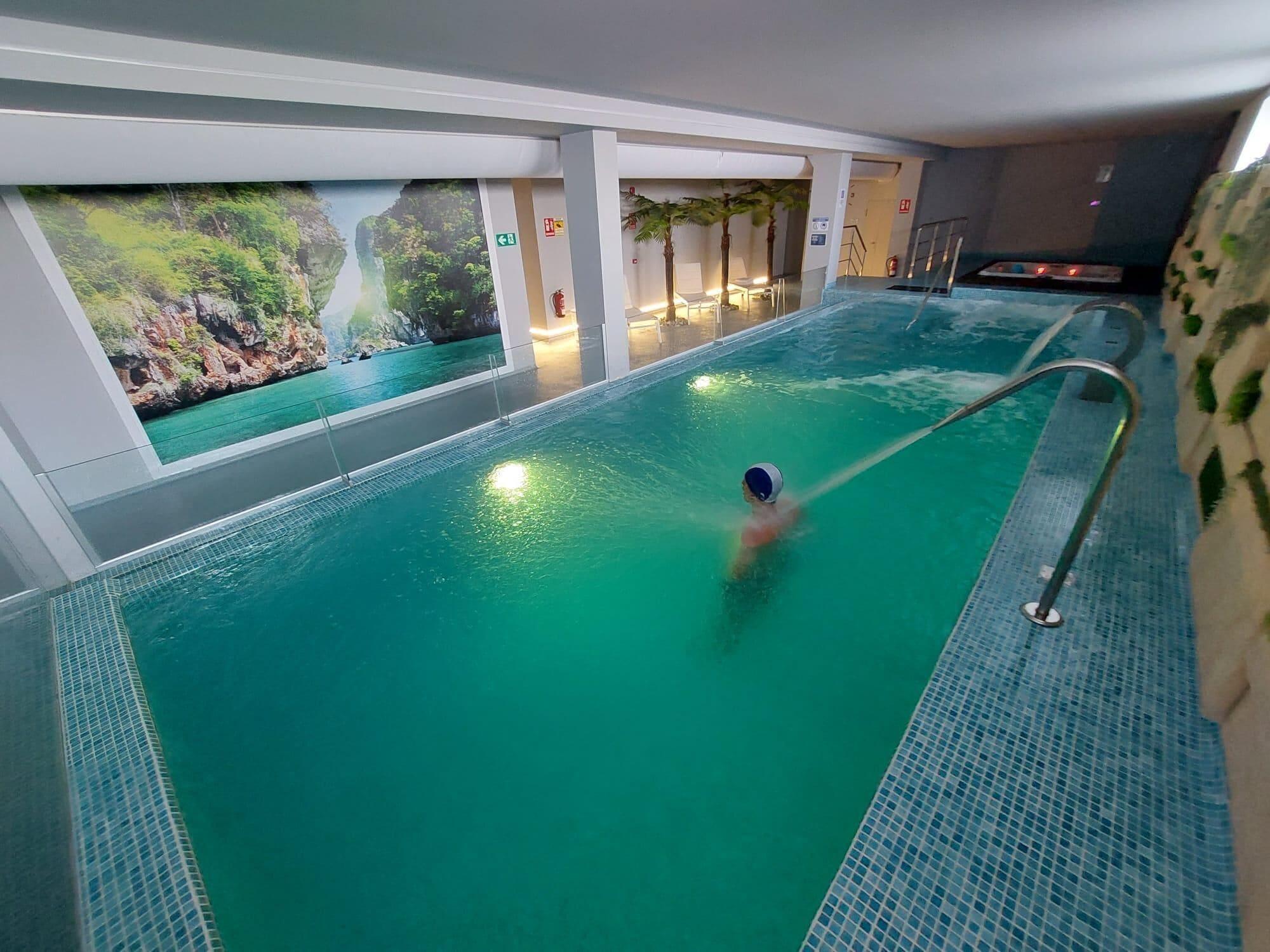 Vista Piscina Hotel Meiga do Mar & Spa