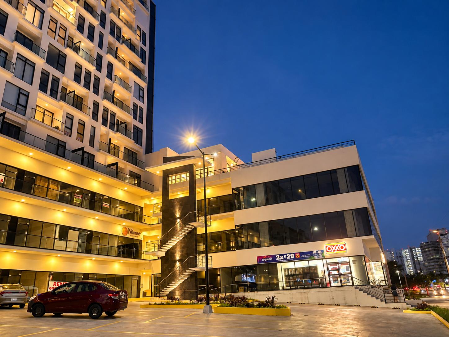 Vista Exterior San Francisco Cancun Condos Mexico