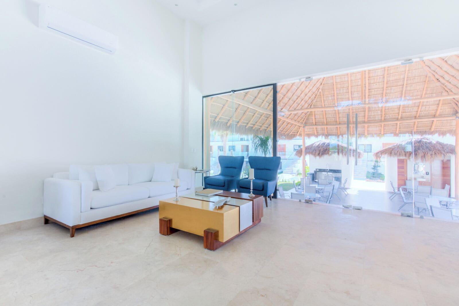 Vista Lobby El Tigre Golf Resort Quinta San Miguel