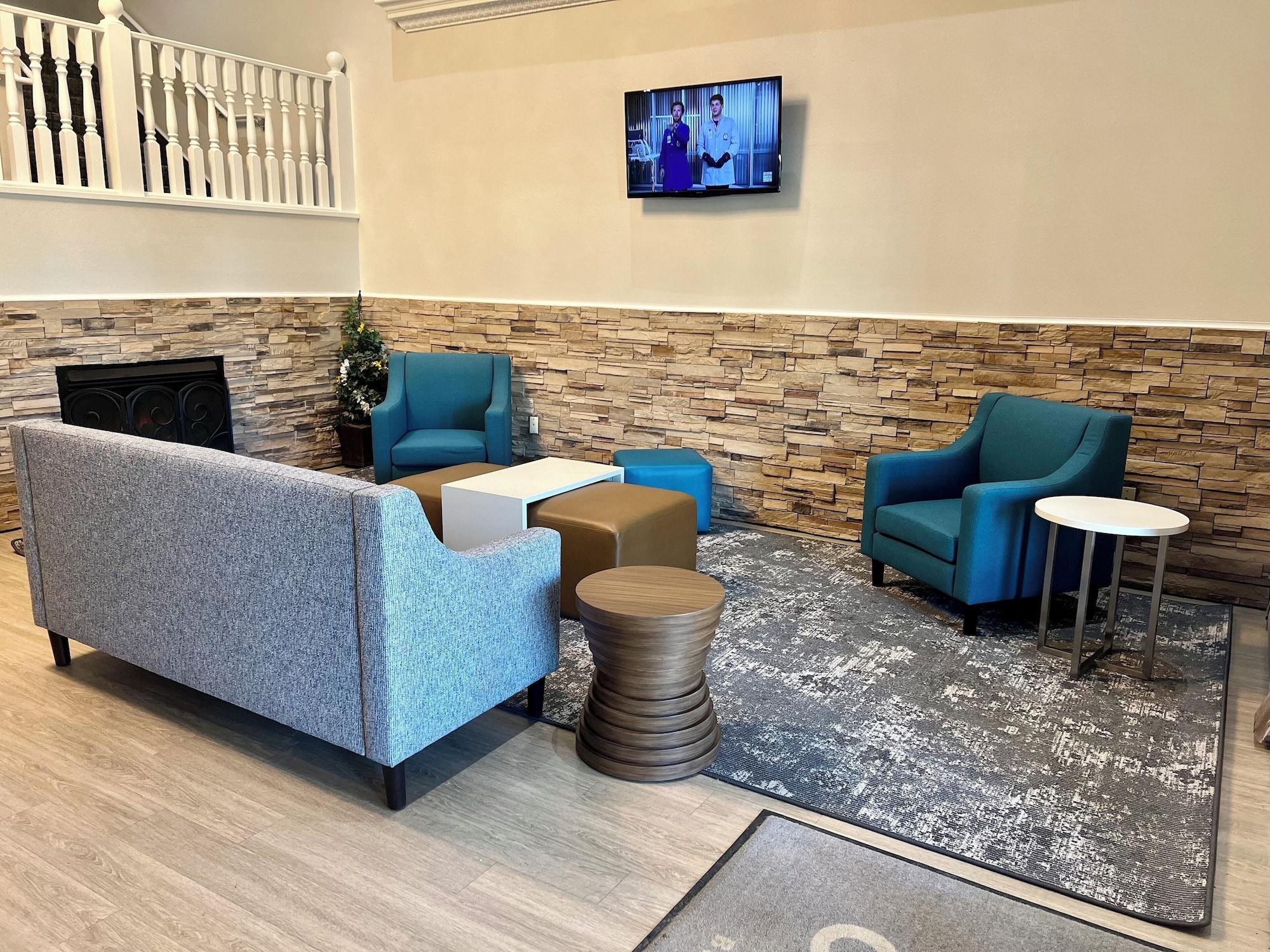 Vista Lobby Clarion Suites Anchorage Downtown