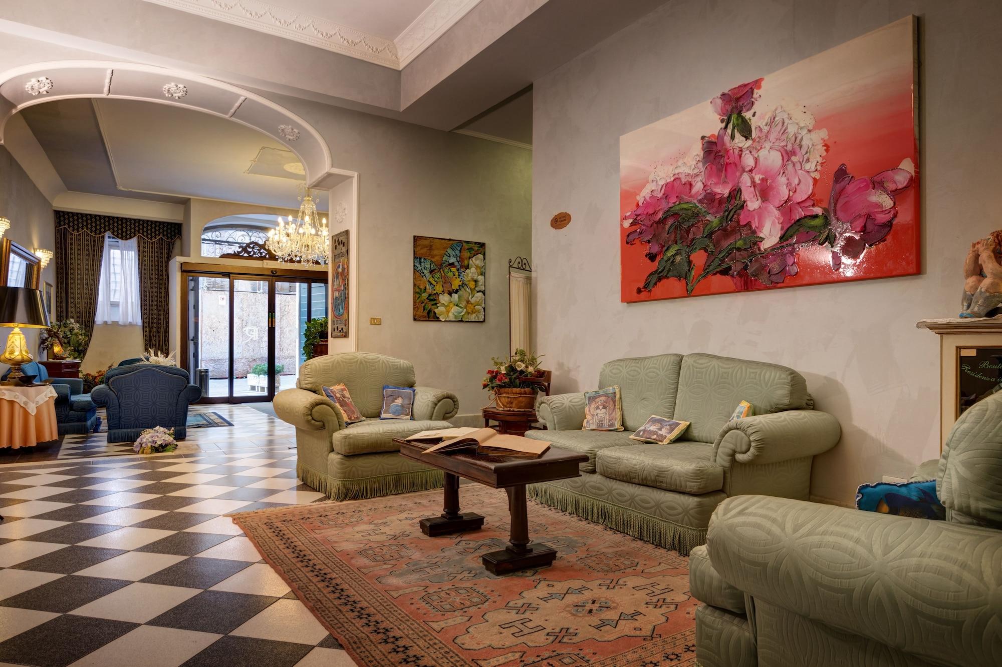 Vista Lobby Hotel Residenza In Farnese