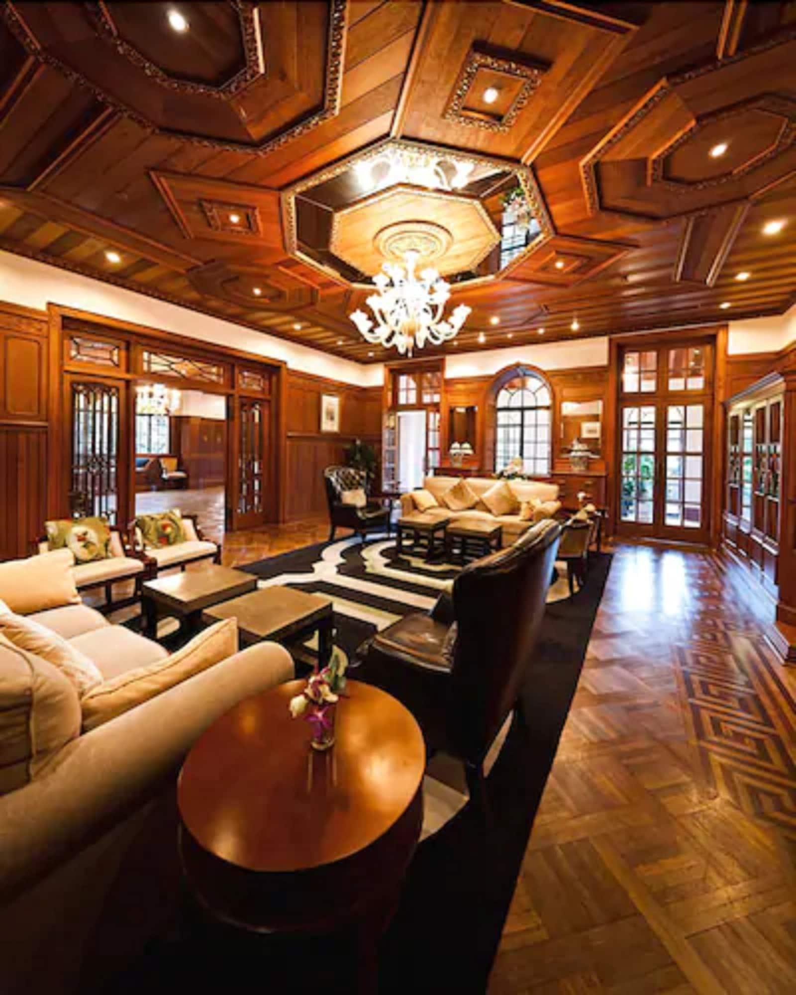 Bar/Salón Moller Villa Hotel Shanghai