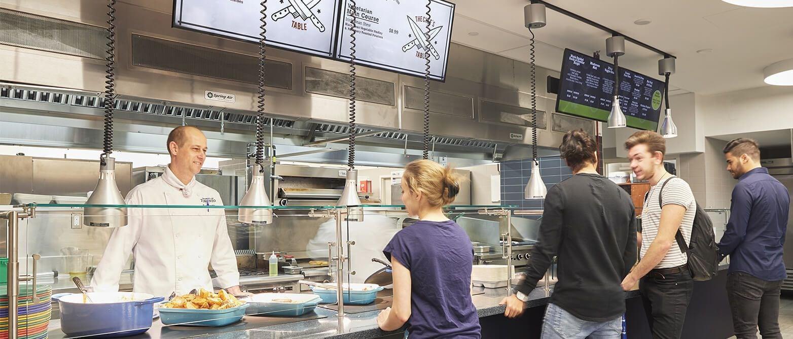 Restaurant CampusOne Student Residence DT Toronto