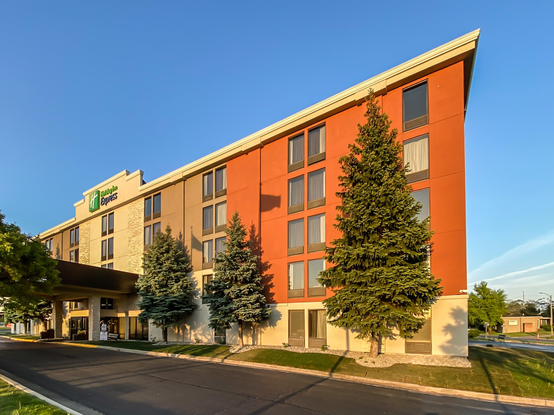 Vista Exterior Holiday Inn Express Flint-Campus Area by IHG