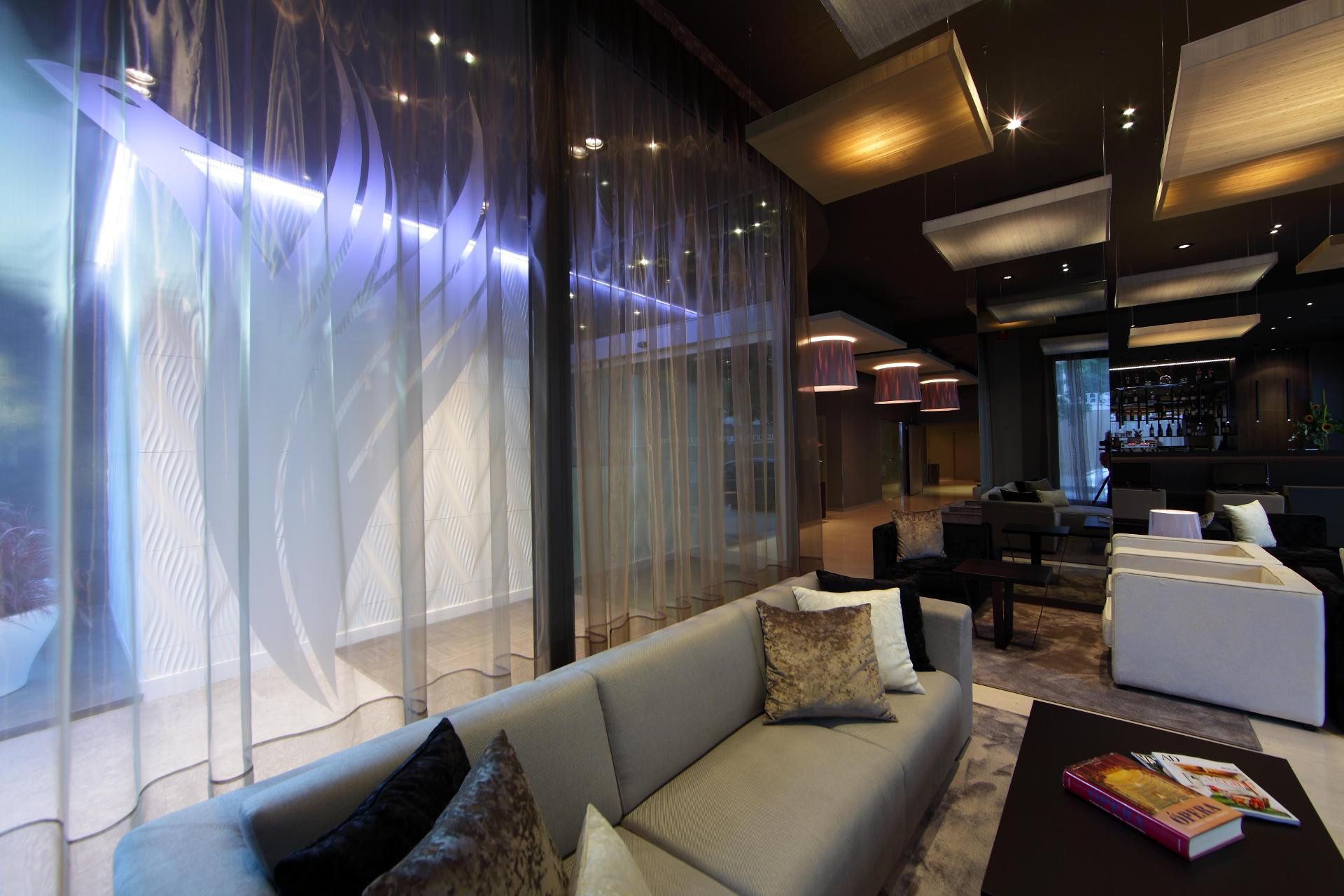Vista Lobby Hotel Attica 21 Barcelona Mar