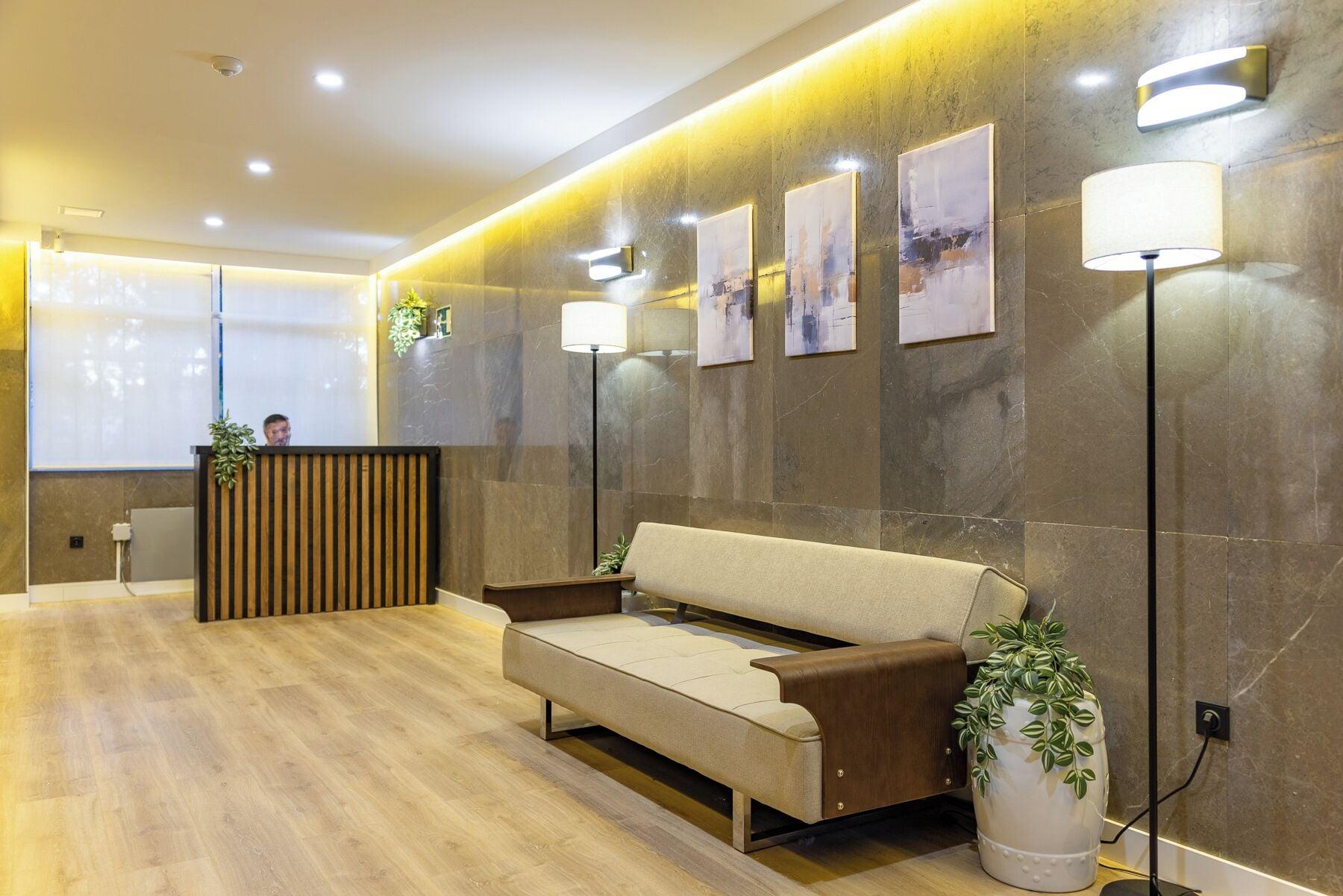 Vista Lobby HA Aparthotel Retiro Suites