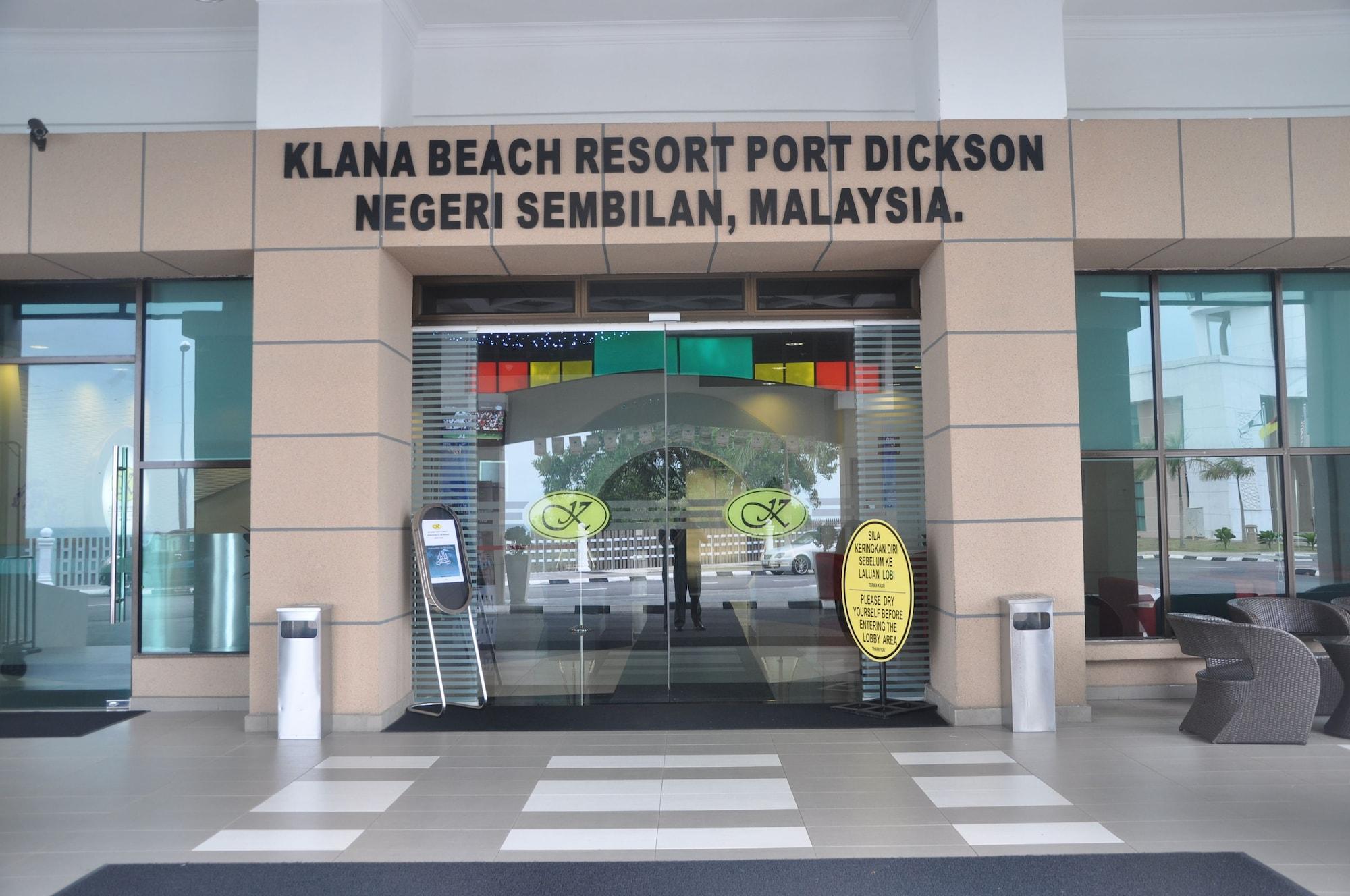 Vista Lobby Klana Beach Resort Port Dickson