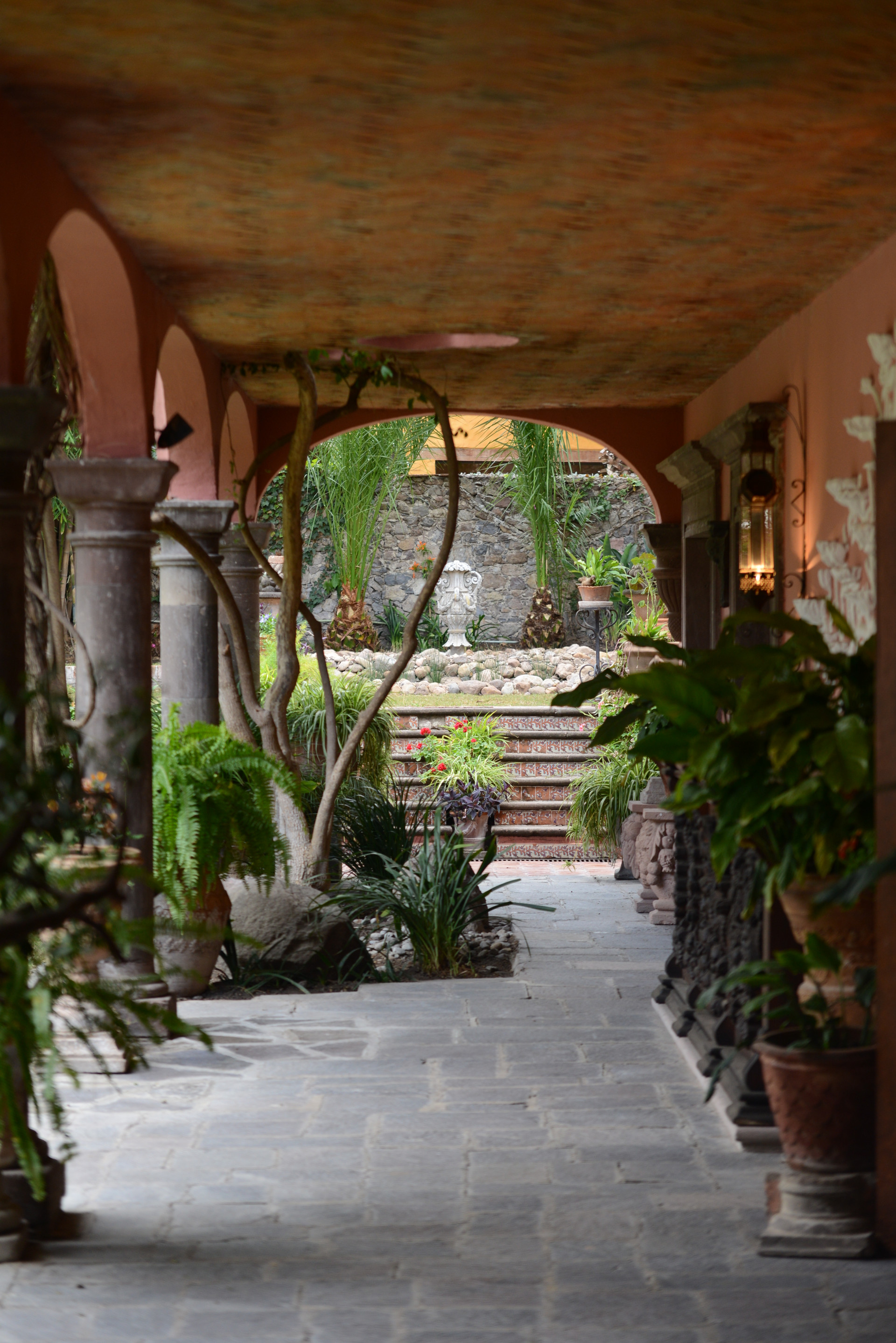 Vista Exterior Hotel Casa del Parque