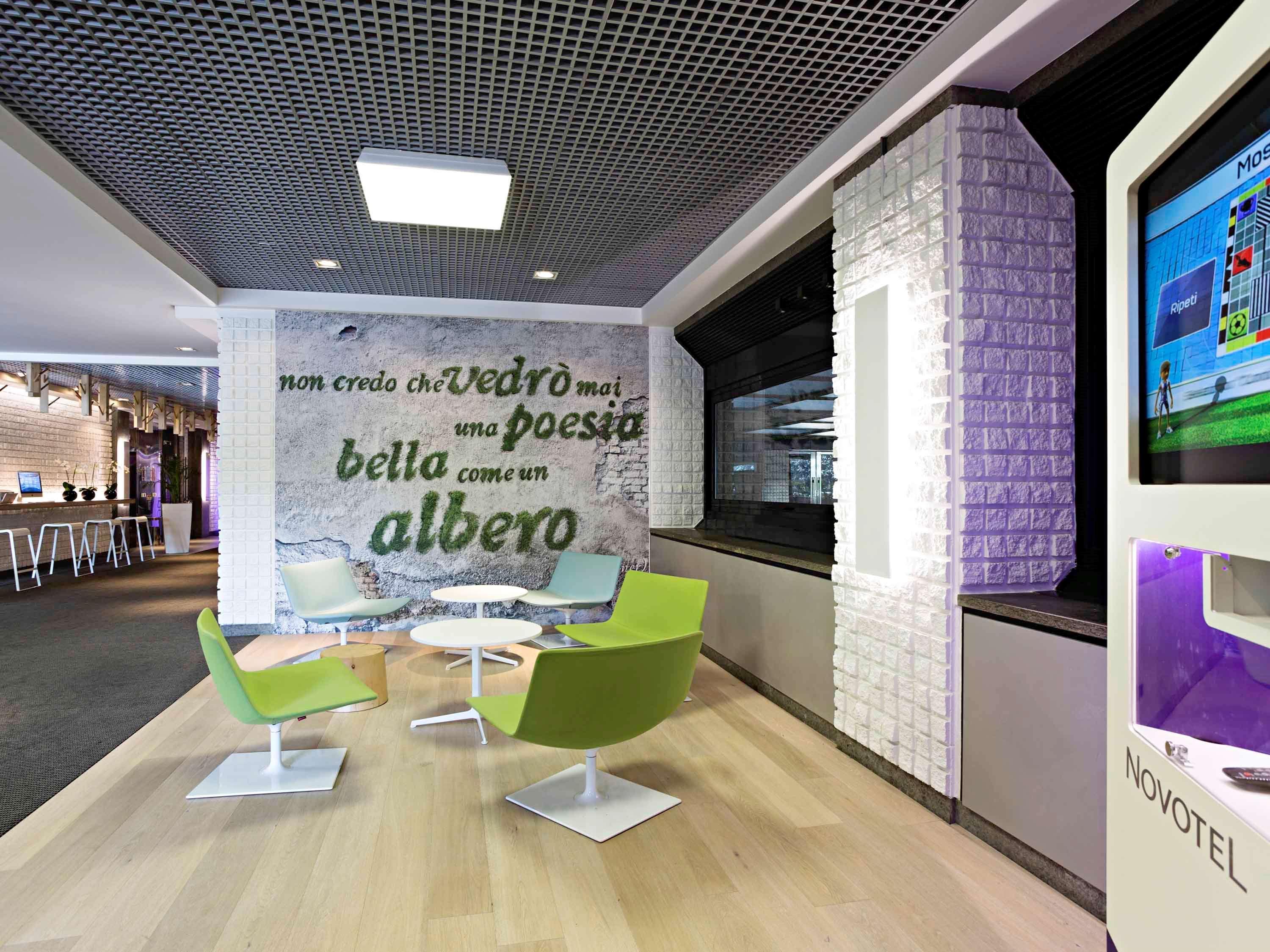 Vista Lobby a&o Hostel Milano Ca Granda
