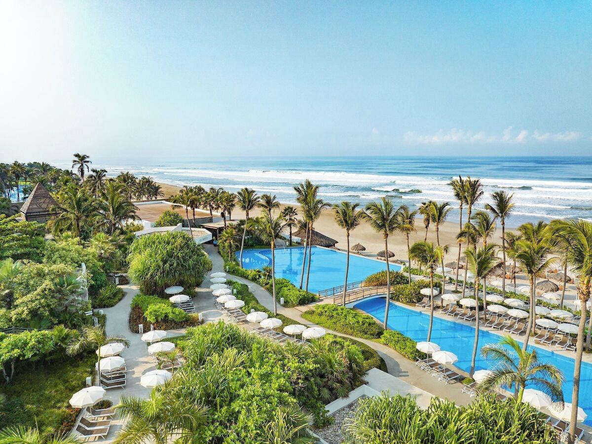 Vista Exterior Grand Ocean Breeze Acapulco