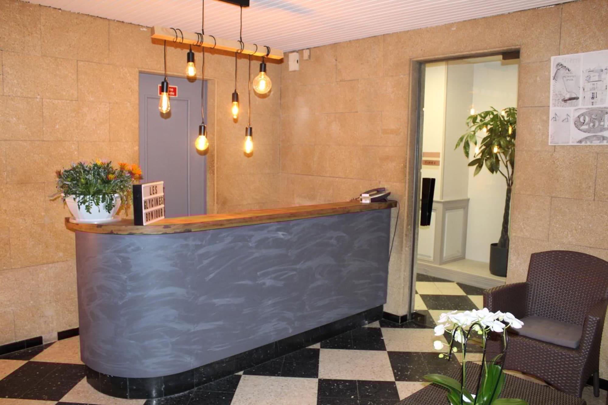 Vista Lobby Hôtel Les Glycines