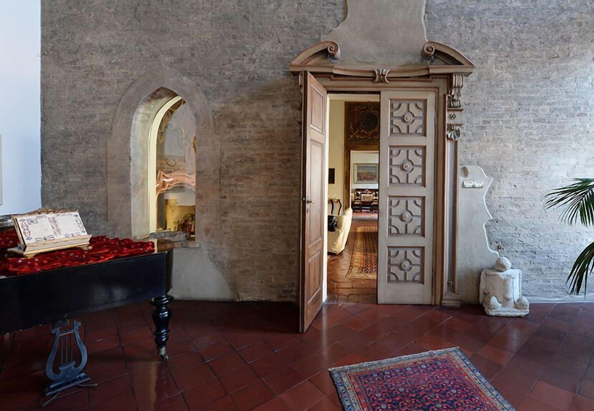Vista Lobby Palazzo Arrivabene B&B