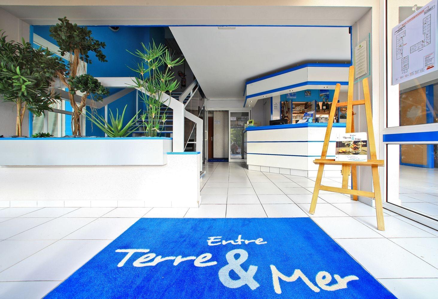 Vista Lobby Hôtel Entre Terre et Mer