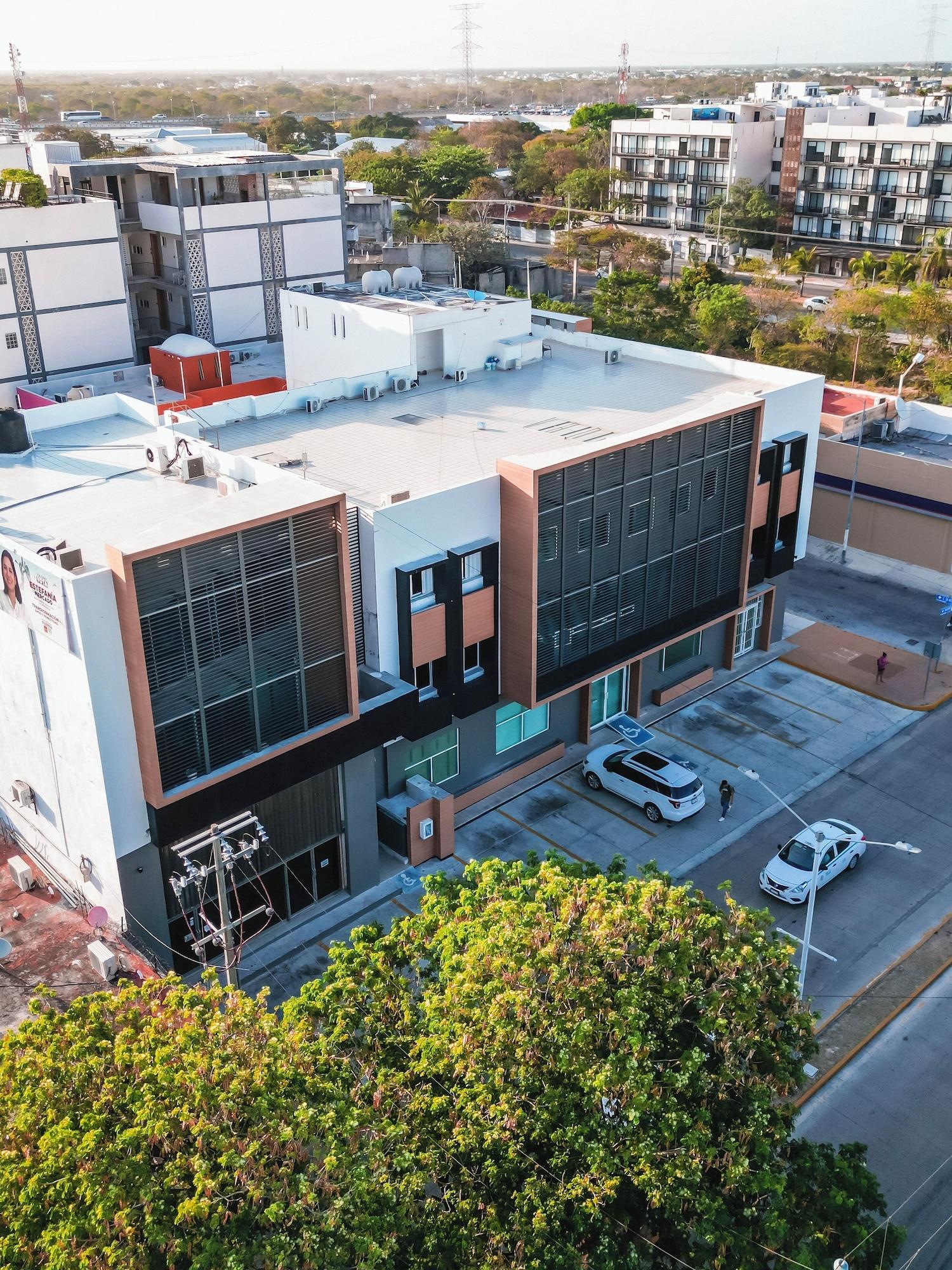 Vista Exterior Nayfer Suites