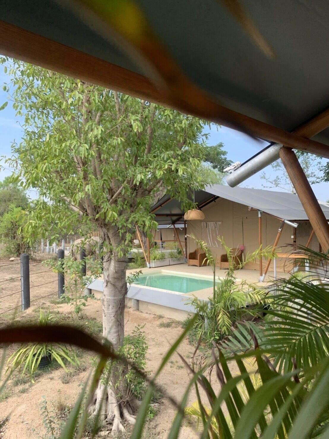 Equipamiento de Habitación Elephant View Camp