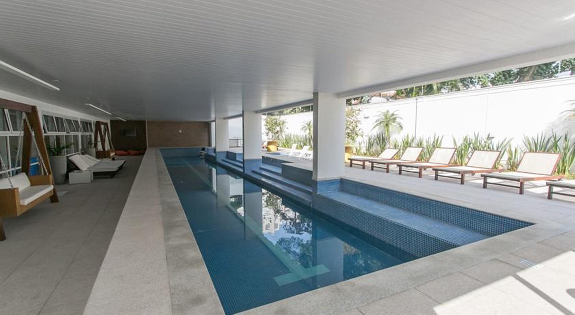 Vista Piscina Brooklin Suítes São Paulo