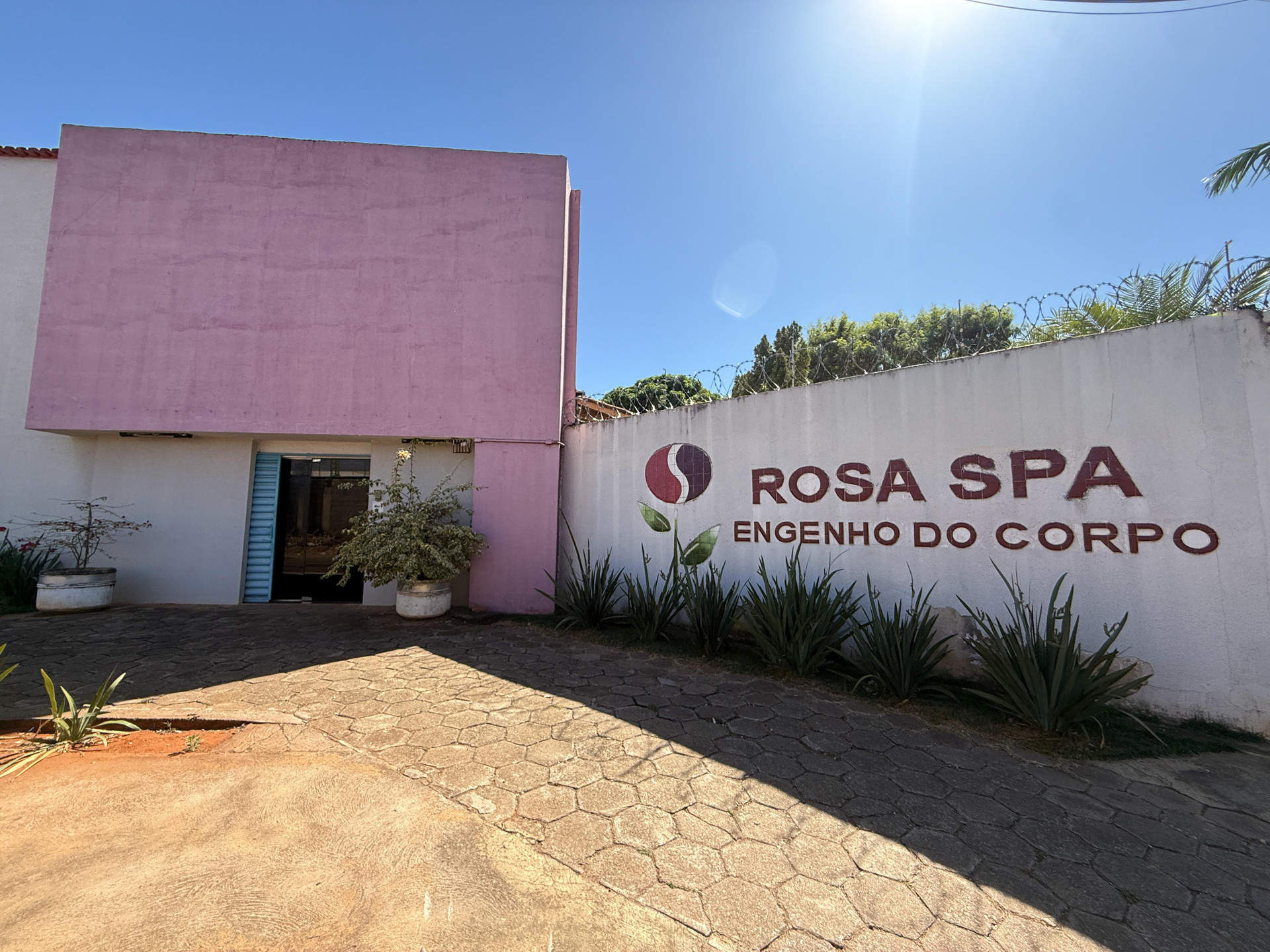 Vista Exterior Rosa Spa e Pousada
