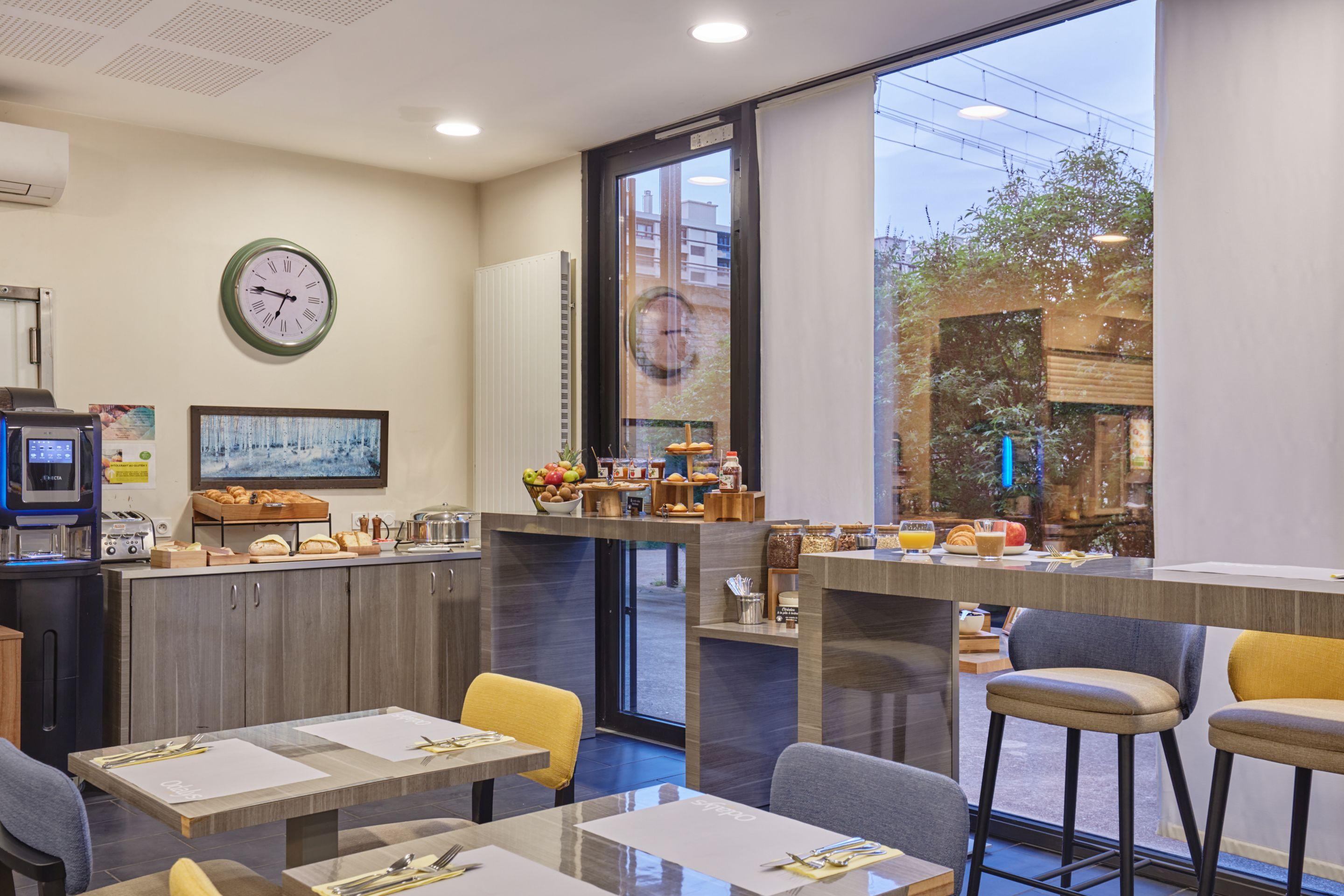 Restaurant Appart Hotel Odalys City Lyon Confluence