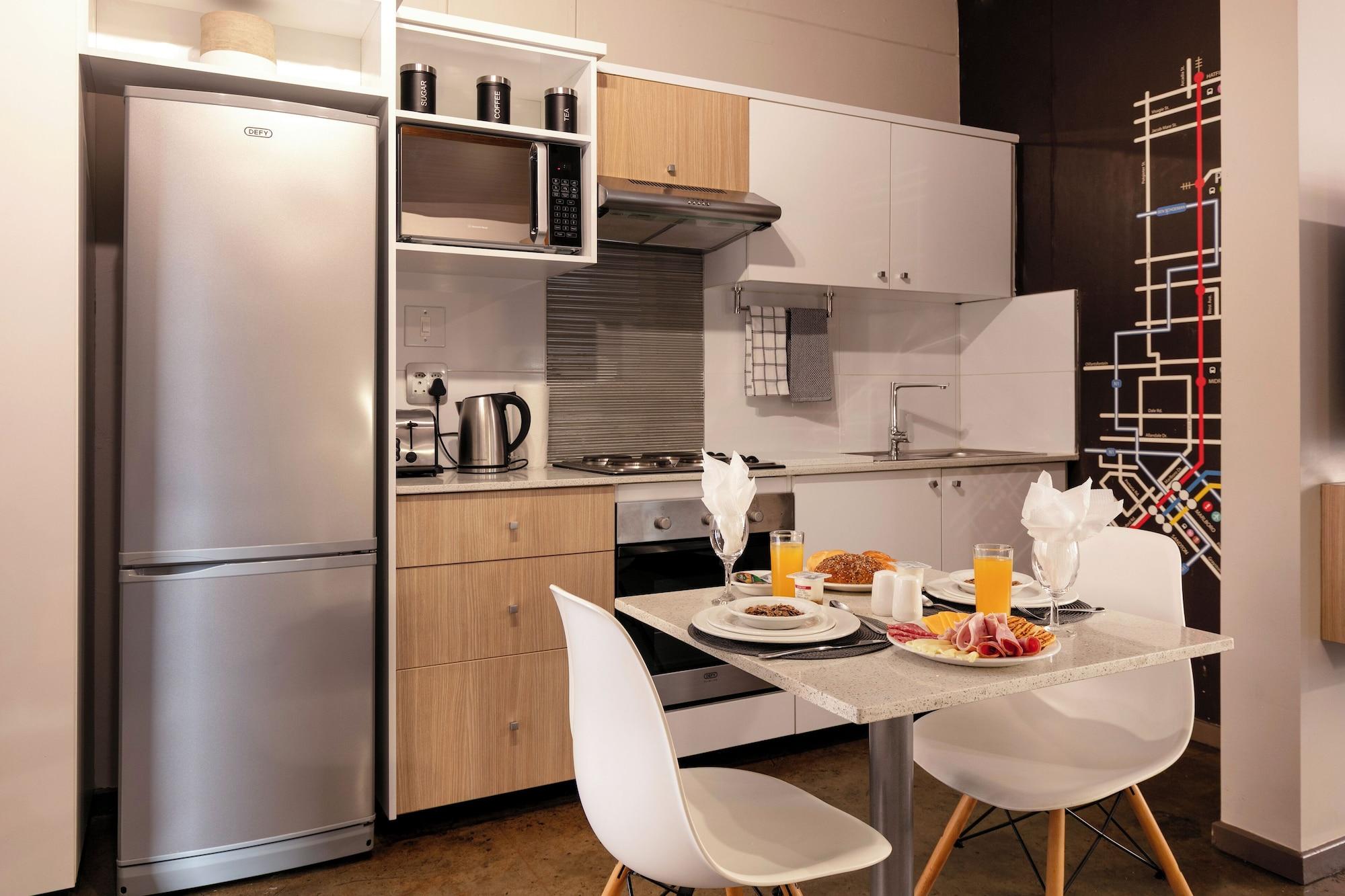 Equipamiento de Habitación Akanani Apartments